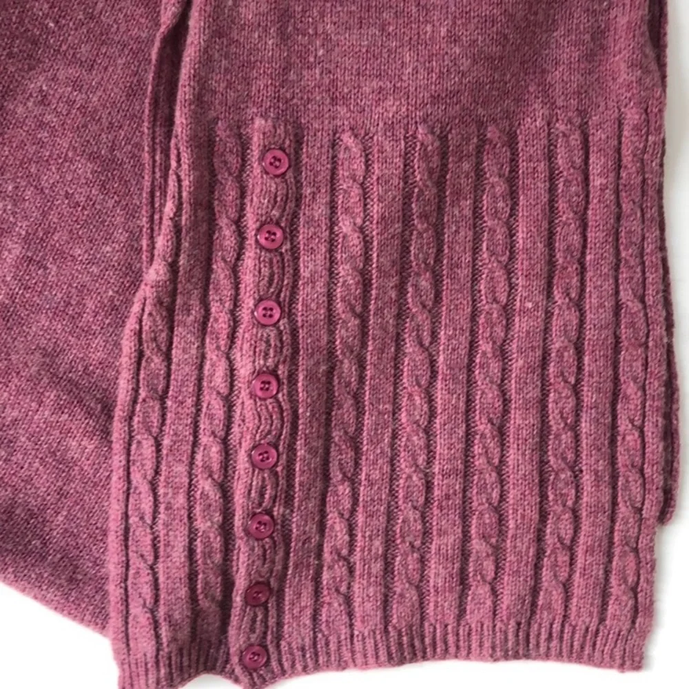 Chaps pink lambswool blend scarf